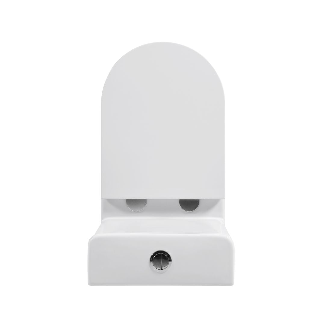 Torrent Rimless Toilet Suite in Gloss White