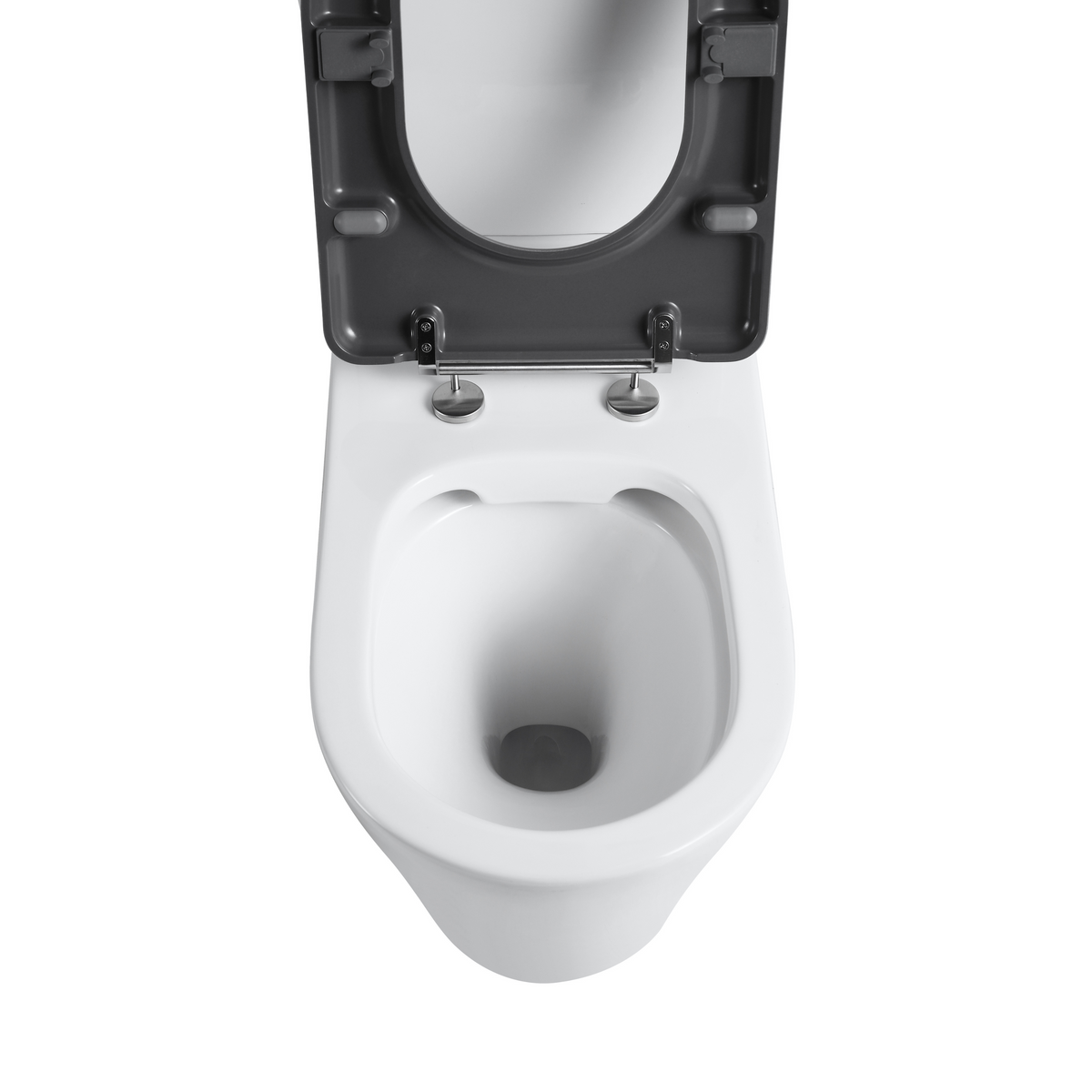 Ultra Access Back-to-Wall Rimless Flushing Accessible Toilet in Gloss White