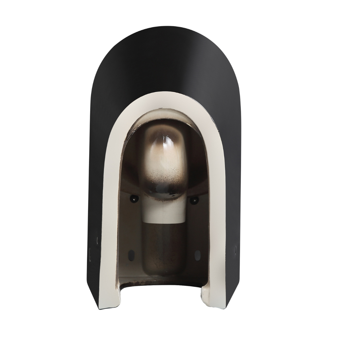 Internal section of the gloss black mini cyclone