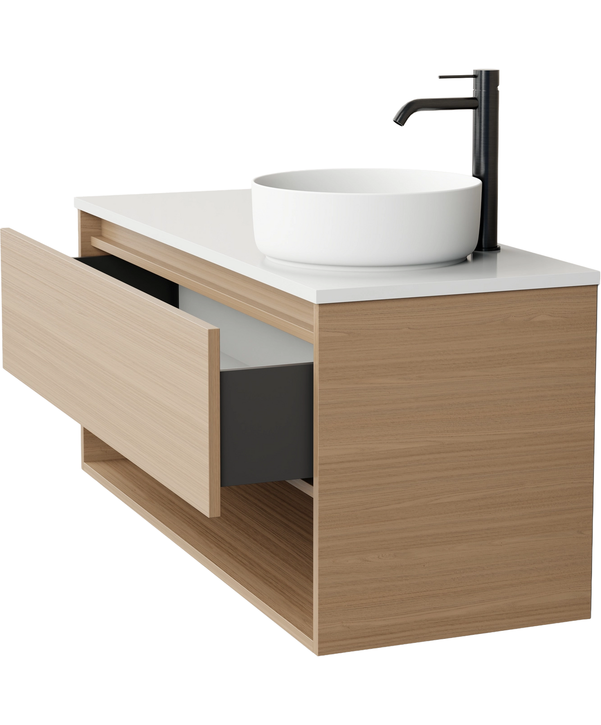 Flux - 1200mm - Right Offset Basin