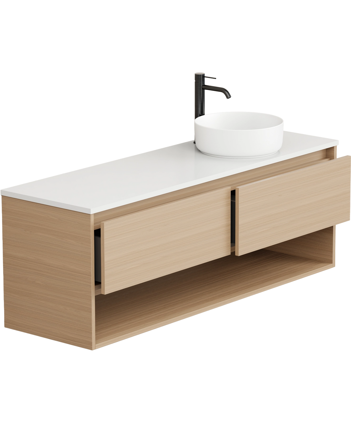 Flux - 1500mm - Right Offset Basin