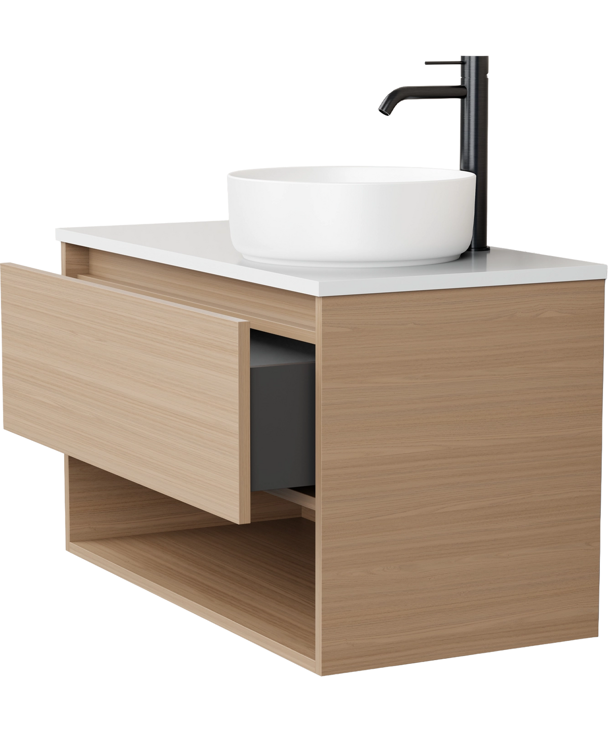 Flux - 900mm - Right Offset Basin