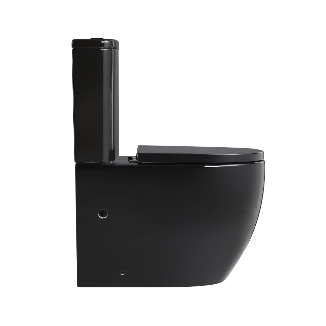 Side profile of a modern gloss black mini cyclone 