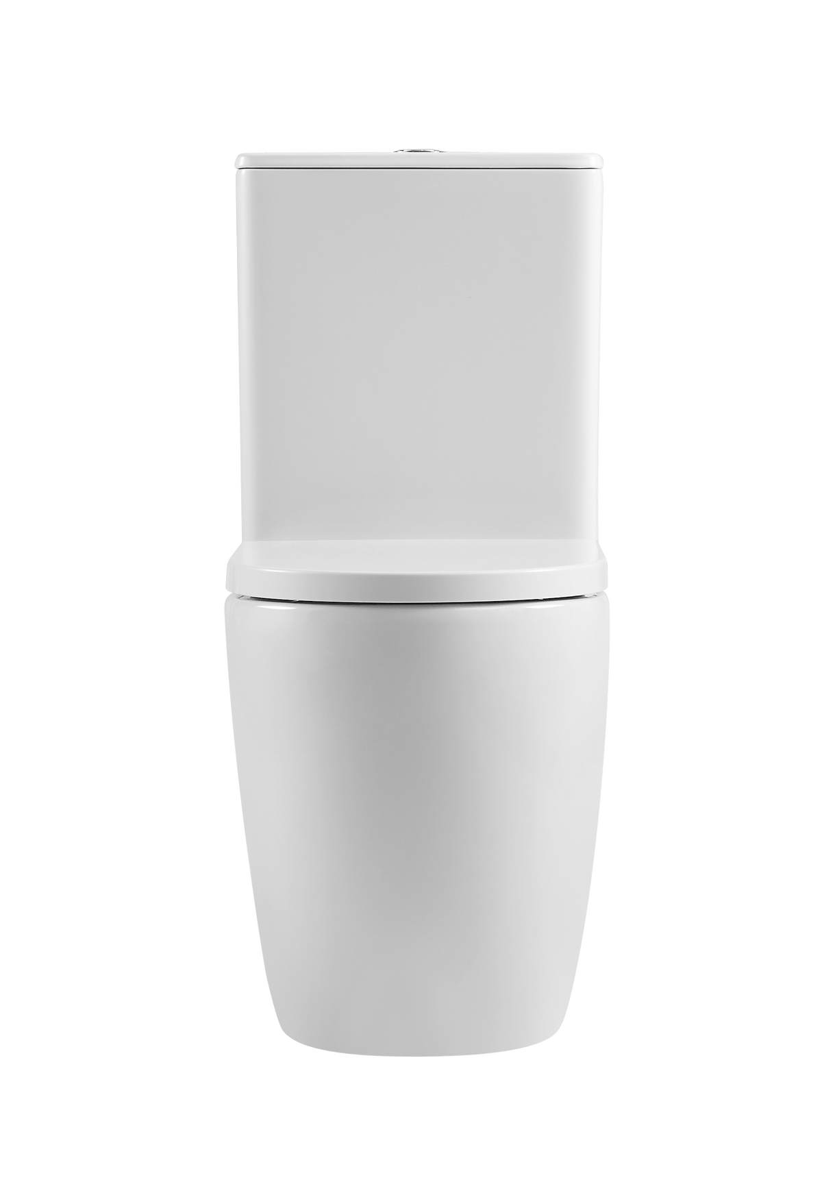 Hurricane Zero Rim Back-to-Wall Toilet Suite in Gloss White