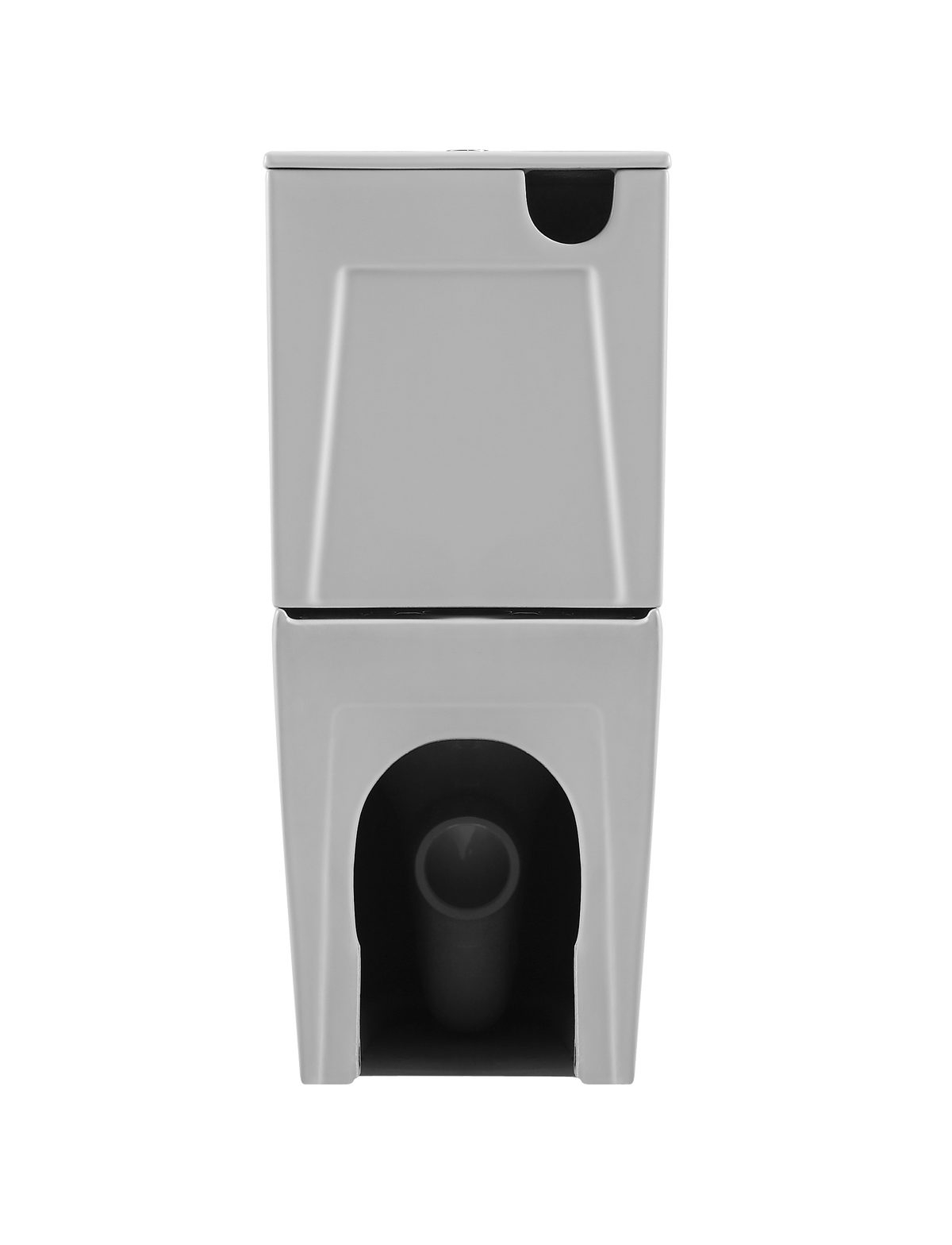 Hurricane Zero Rim Back-to-Wall Toilet Suite in Gloss White