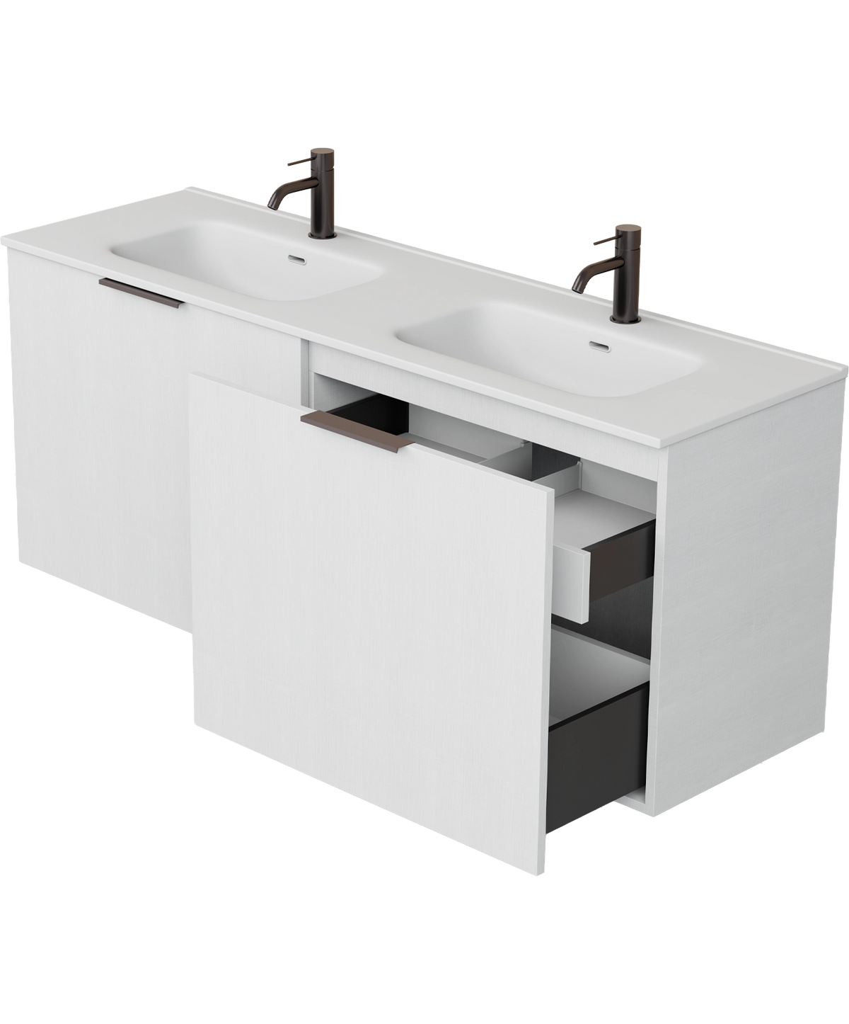 Kylo - 1500mm - Double Integrated Basin