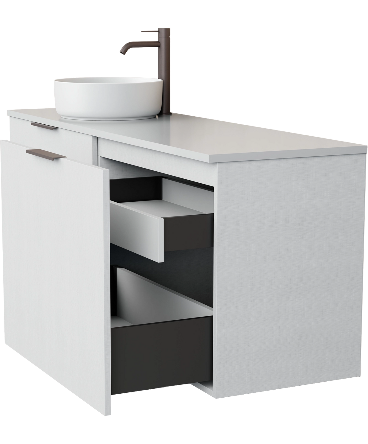 Kylo - 1500mm - Left Offset Basin