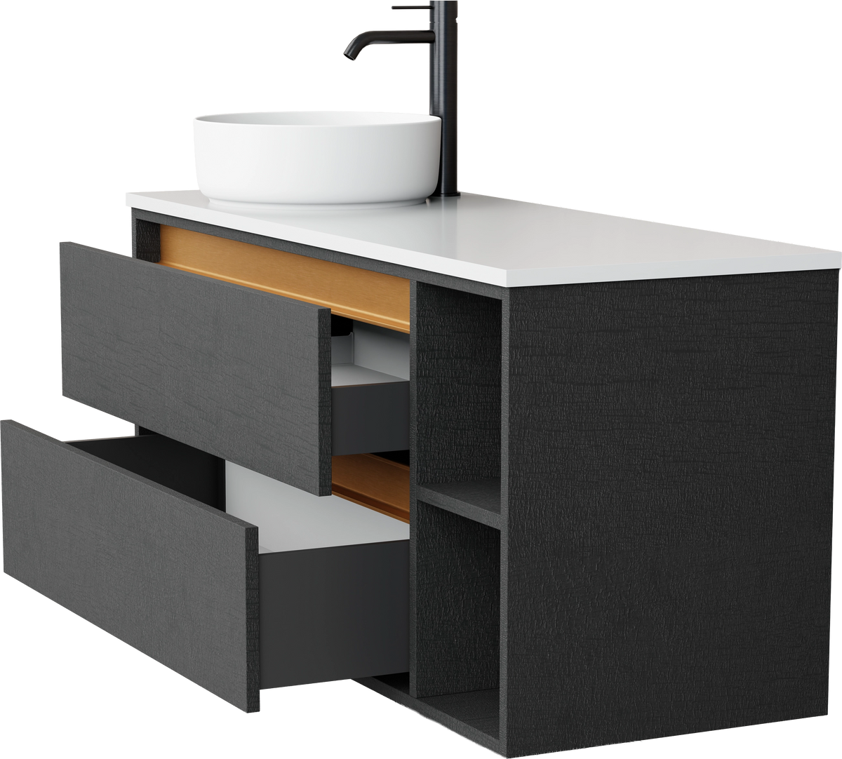 Lume - 1200mm - Left Offset Basin