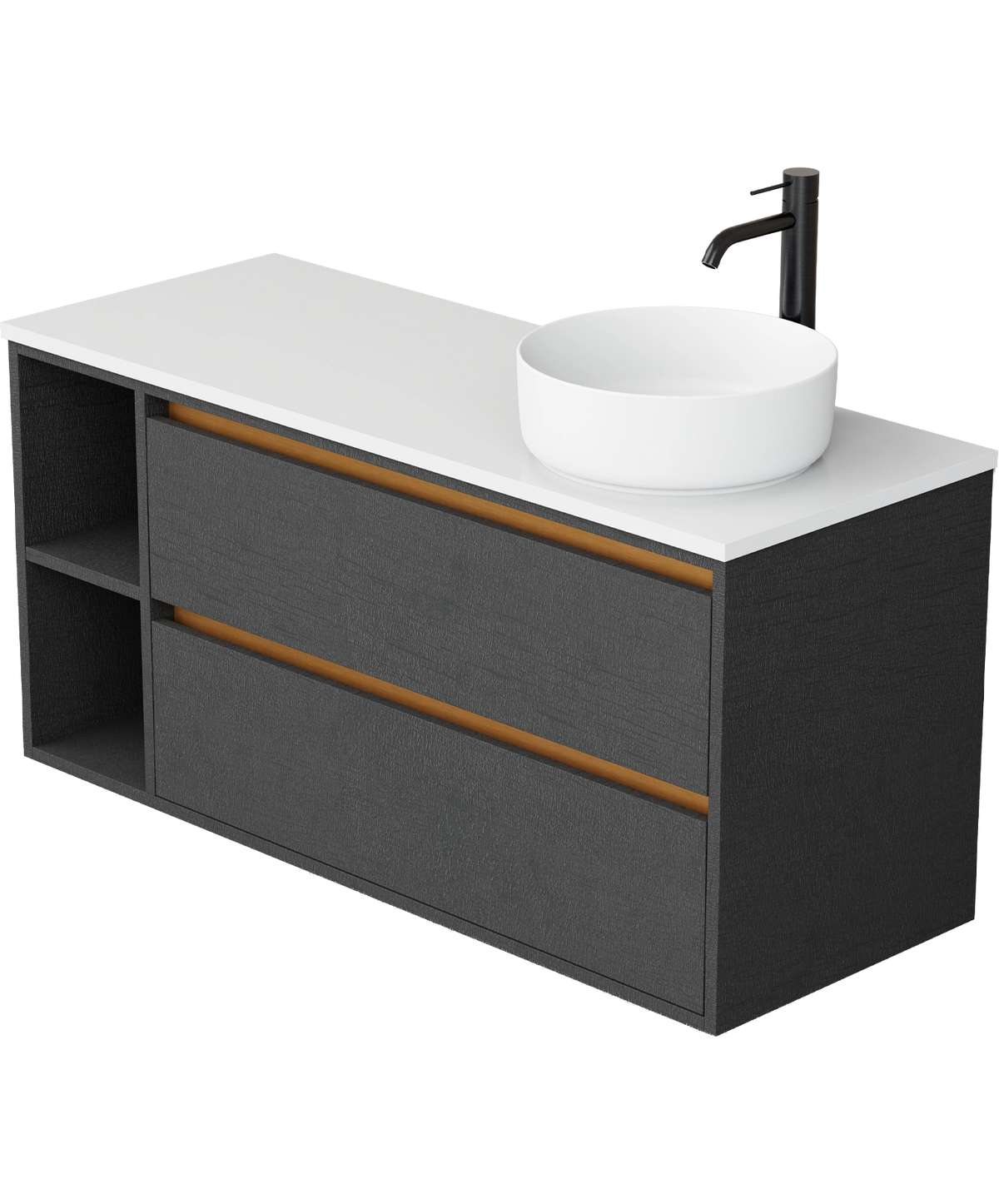 Lume - 1200mm - Right Offset Basin