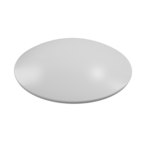 Scanalato Top Fix 40mm Bath Waste in Matte White