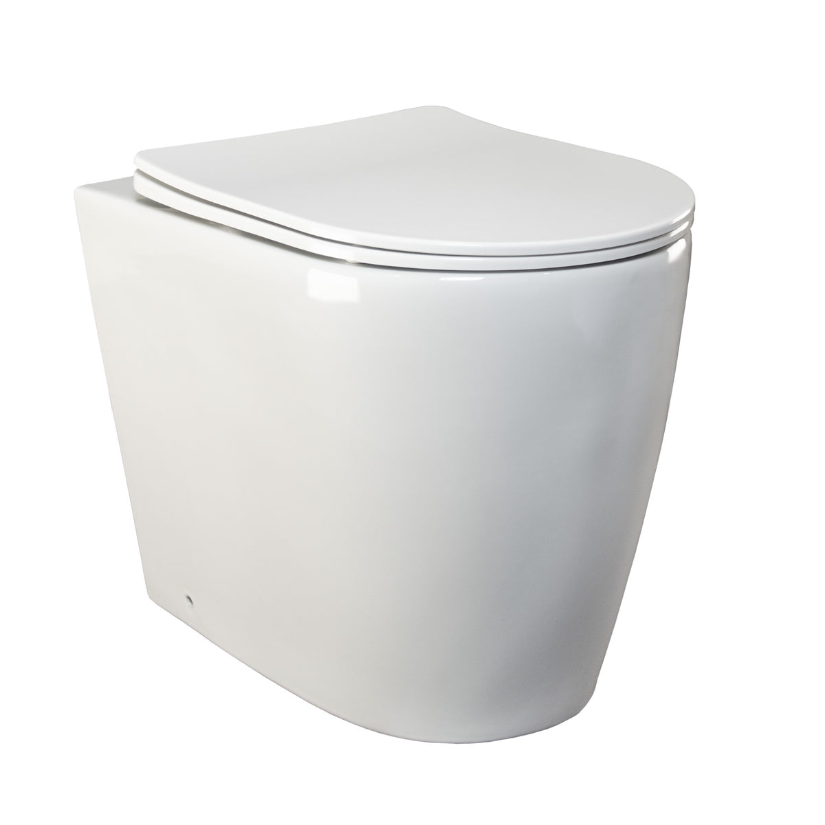 Niche Floor Standing Full Kit with Round Chrome Push Plate