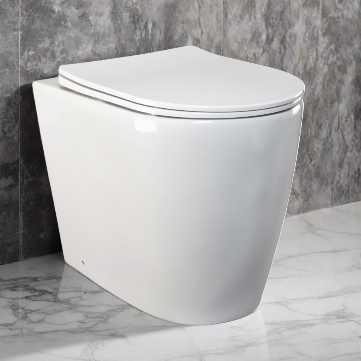 Niche Floor Standing Full Kit with Square Chrome Push Plate