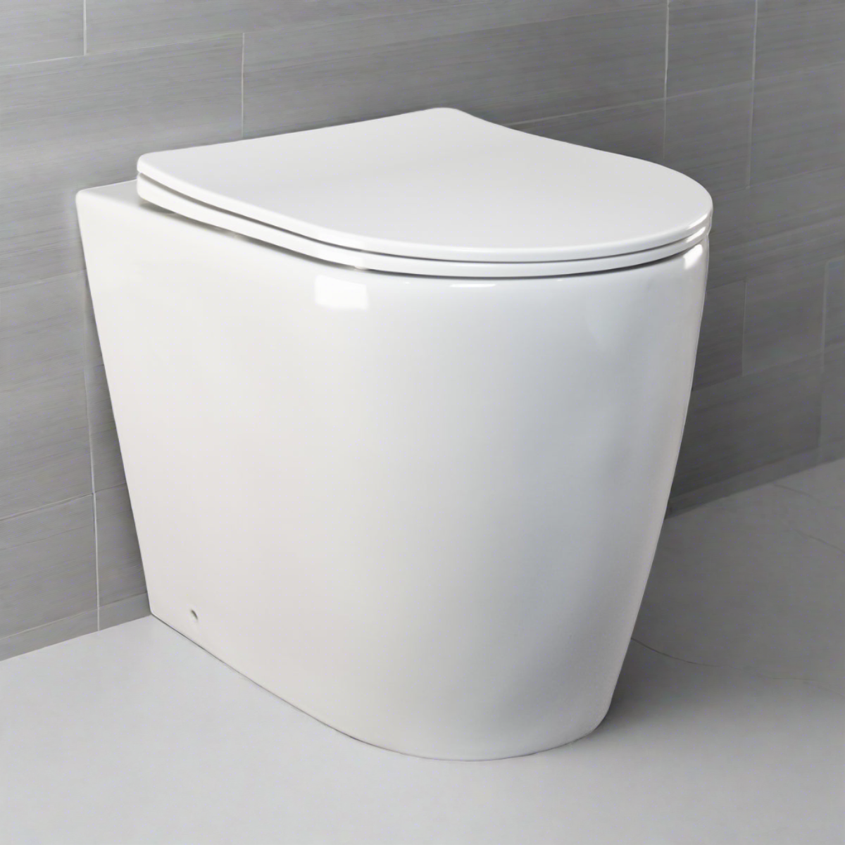 Niche Floor Standing Full Kit with Square Matte Black Push Plate