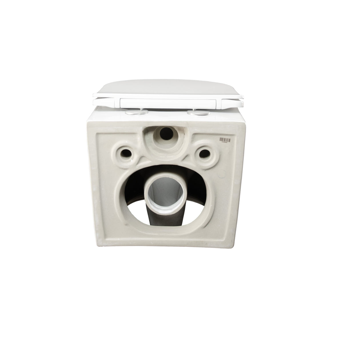 Niche Wall Hung Full Kit with Square Gunmetal Push Plate