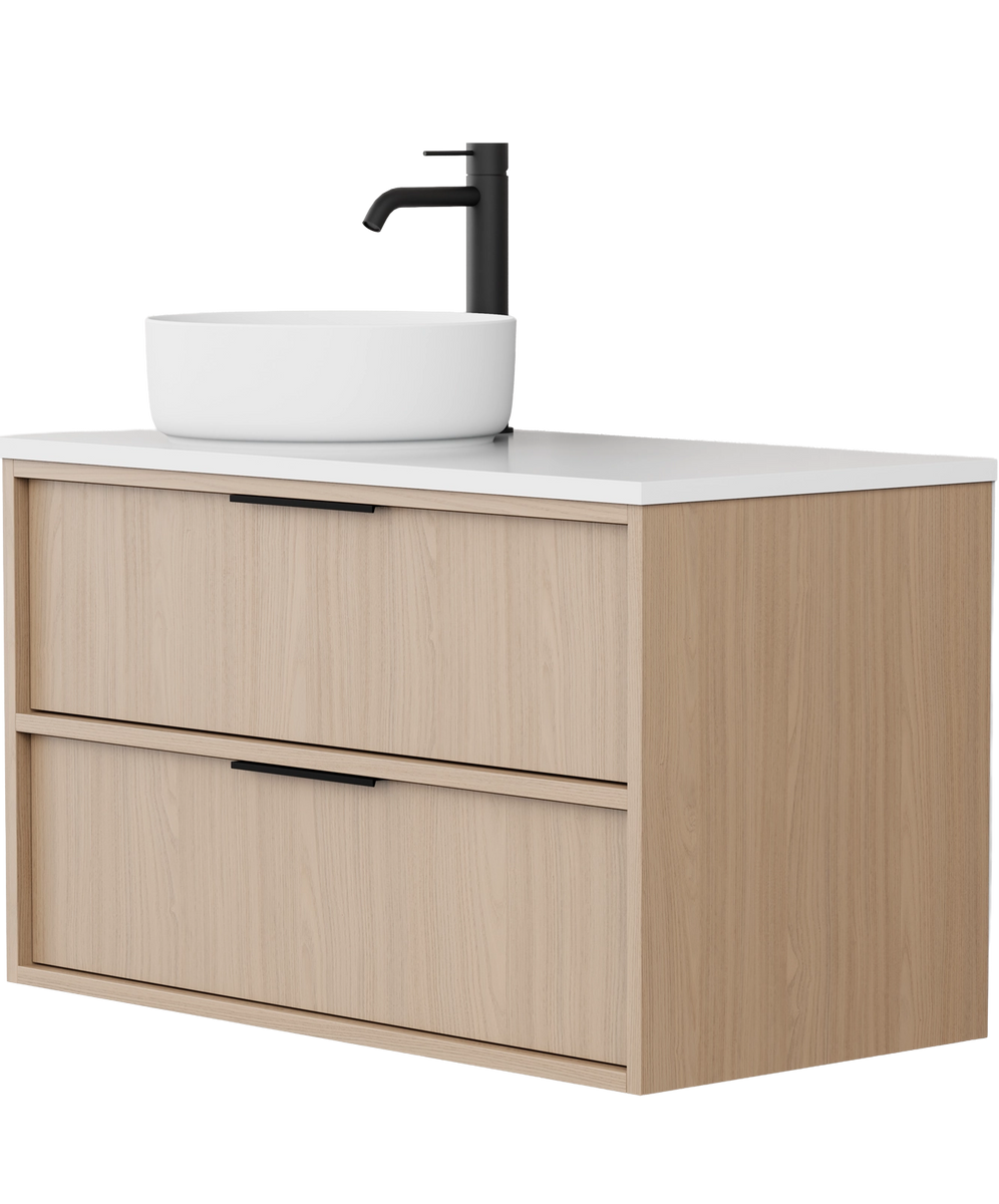 Nara Vanity 900mm | Left Offset Basin | Propel Bathrooms – Propel ...