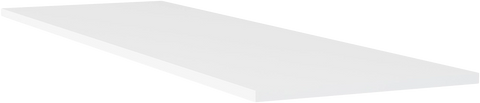 Nuvolite Acrylic Solid Surface Top 605x462x20mm