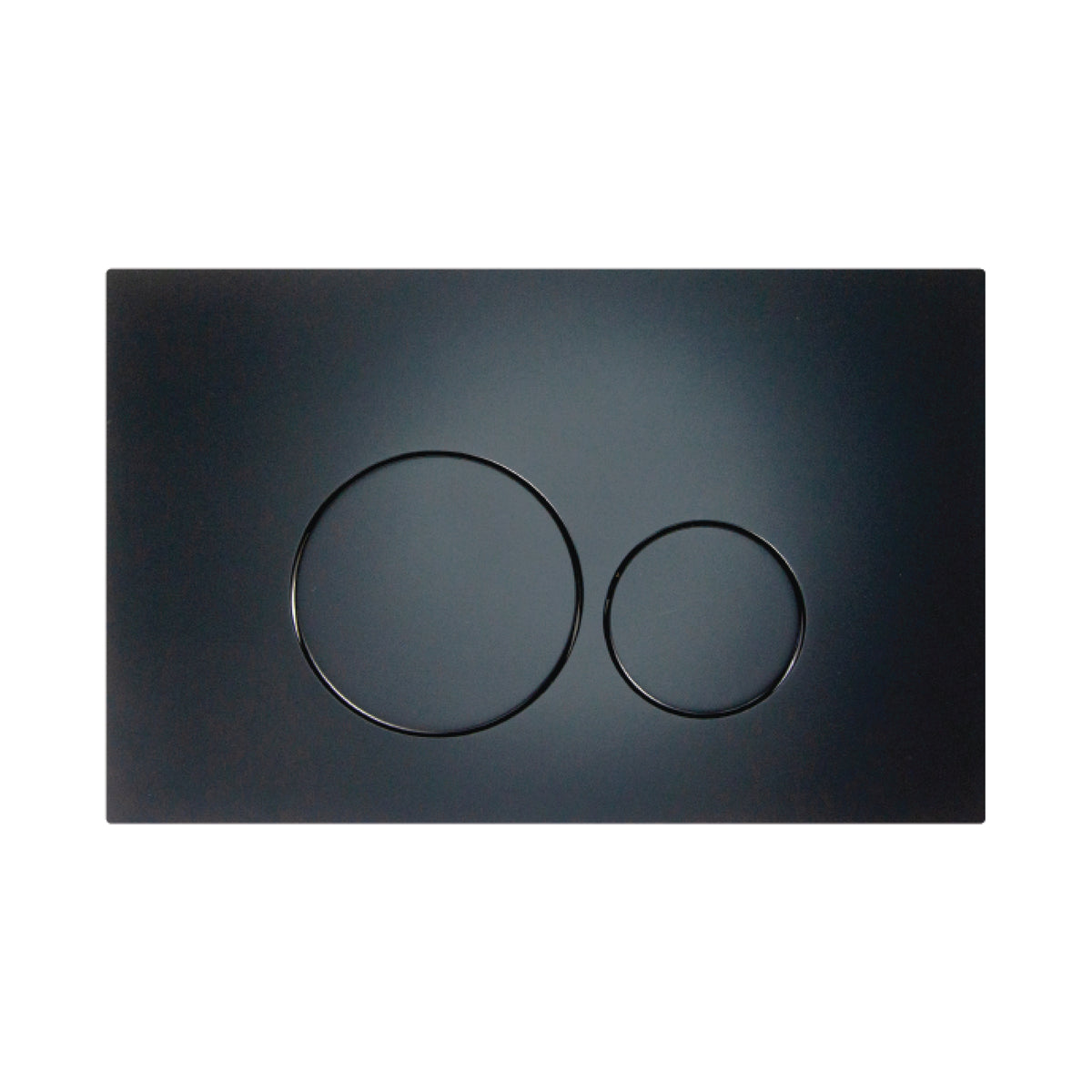 Niche Wall Hung Full Kit with Round Matte Black Push Plate