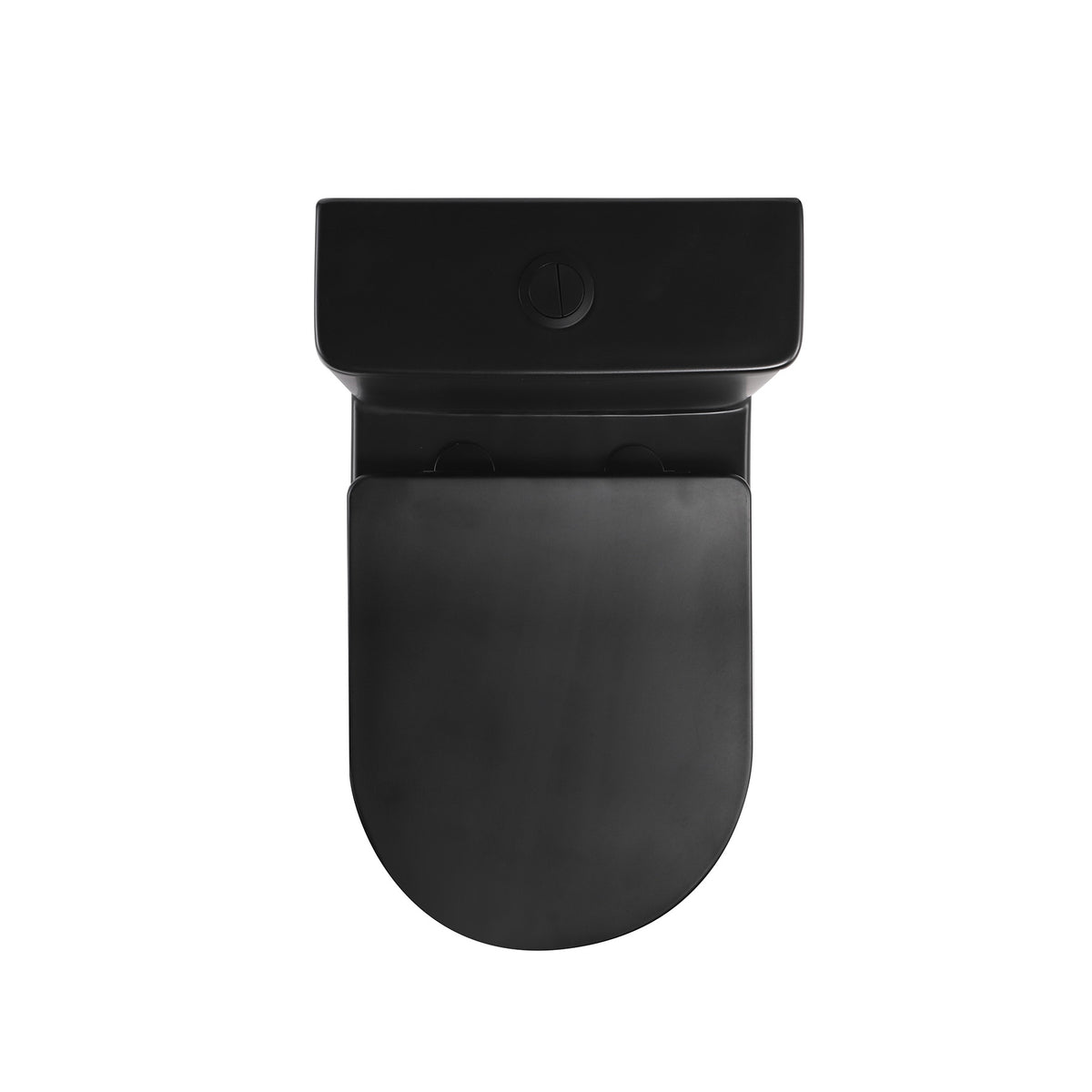 Scanalato Zero Rim Fluted Toilet in Matte Black
