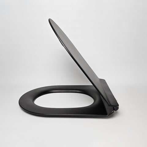 Slim Seat Cover - Toilet Seat - Matte Black