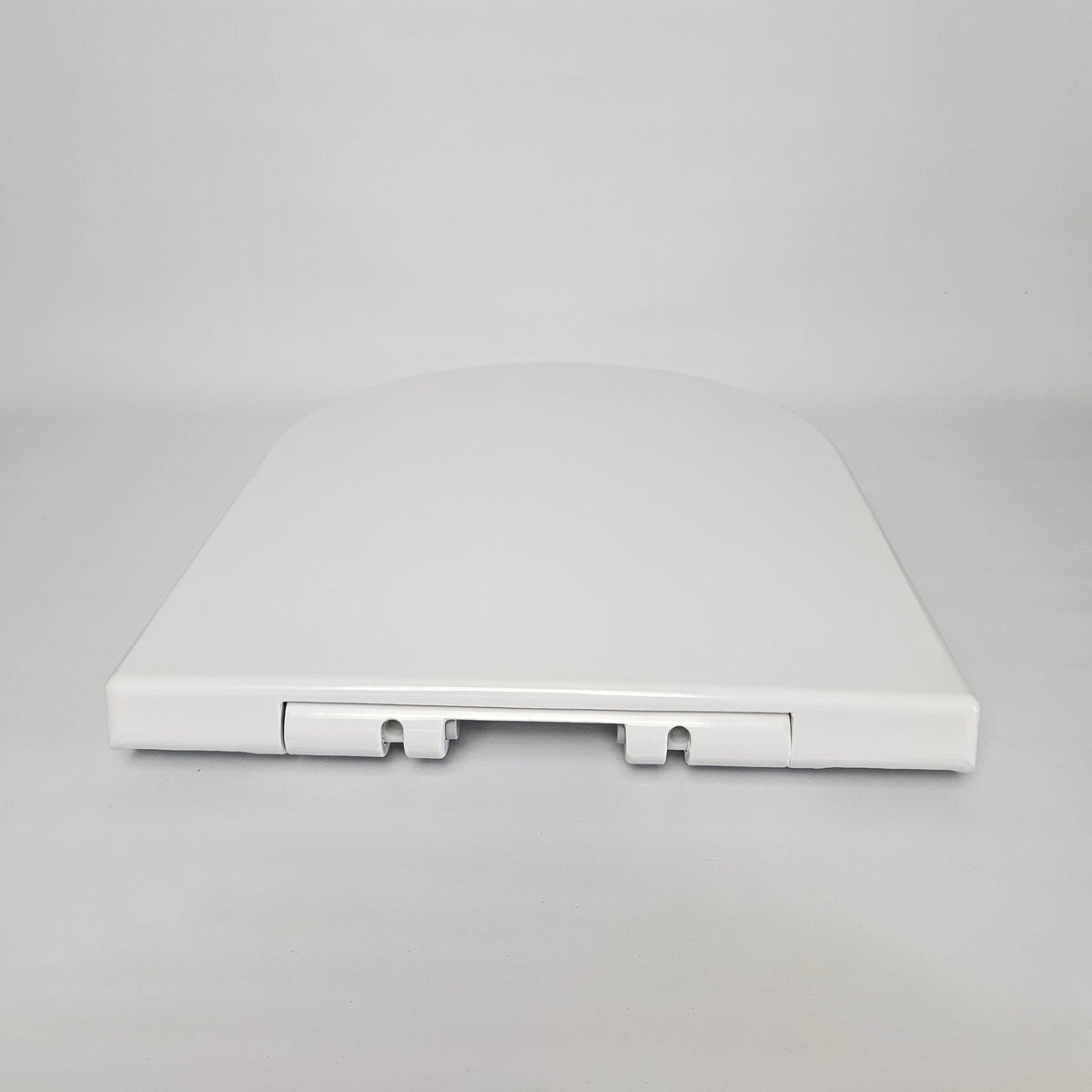 Short Projection Gloss White Toilet Seat