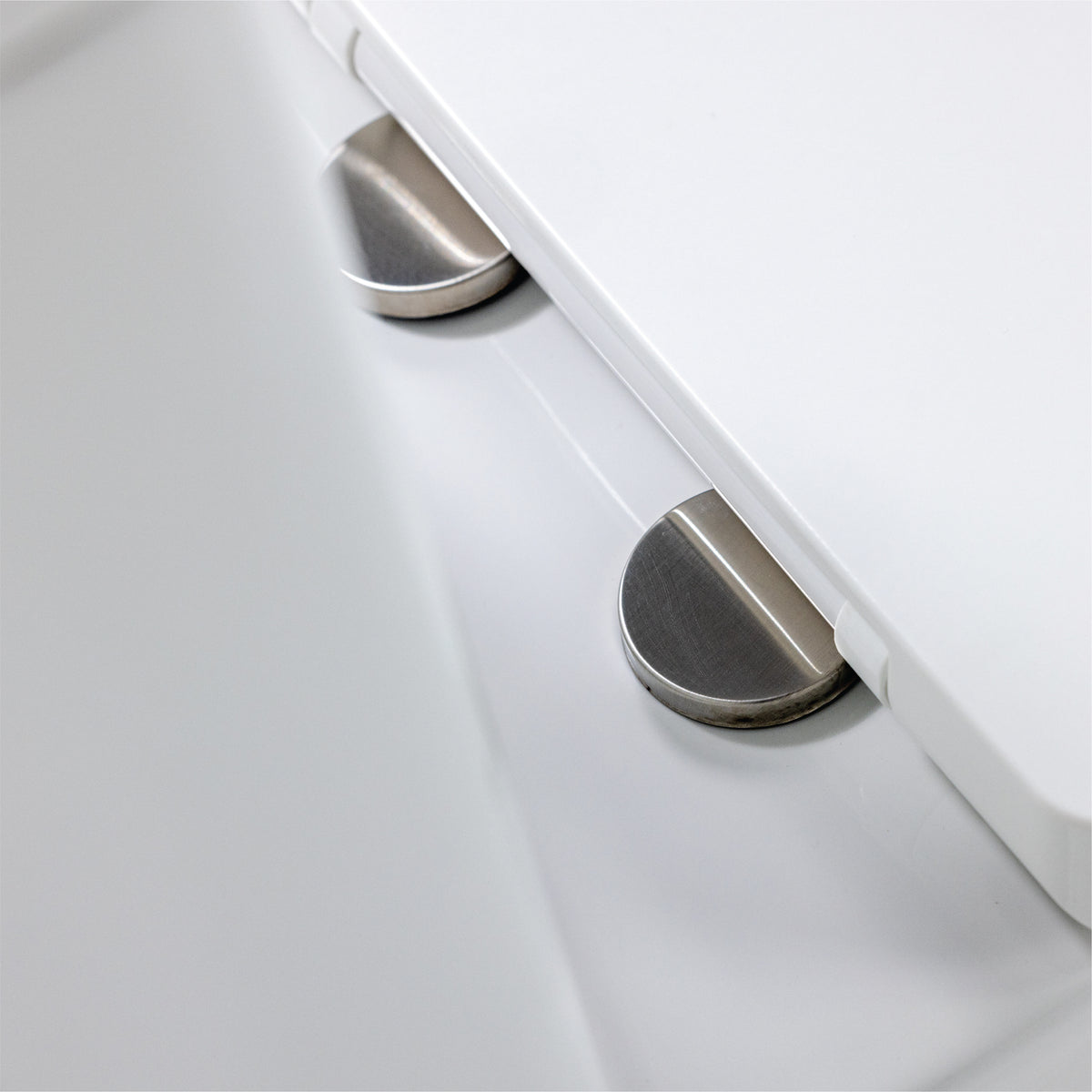 Silent and efficient Tornado V3 toilet – features a comfortable height pan, non-marking design, and a sleek, designer-styled pan and cistern.
