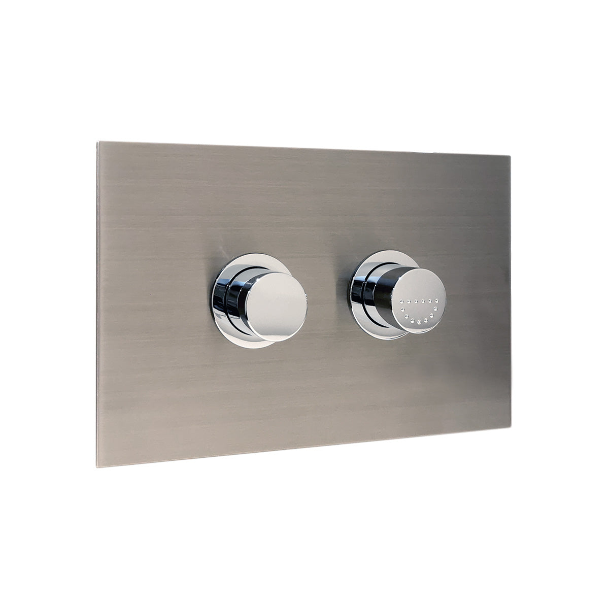 Ultra Access Rimless Floor Mounted Pan with Niche In-Wall Cistern and Push Plate