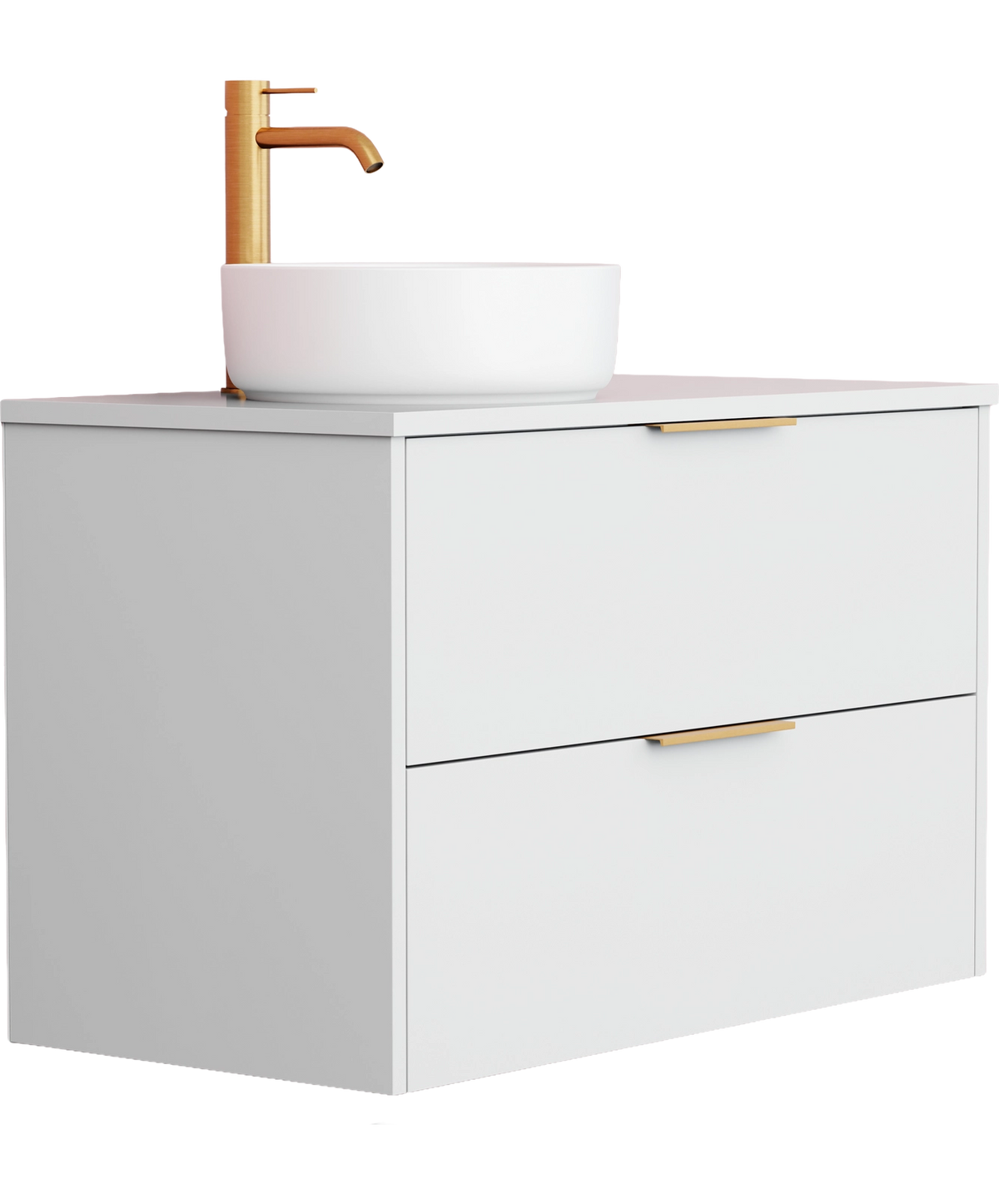 Offset Vanity Basin Vexa Vanity 900mm | Left Offset Basin | Propel Bathrooms – Propel ...