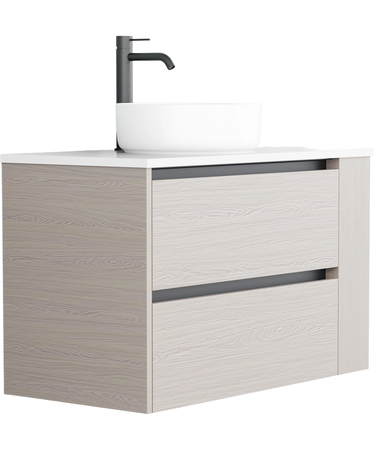 Zeon - 900mm - Centre Basin - Right Shelf