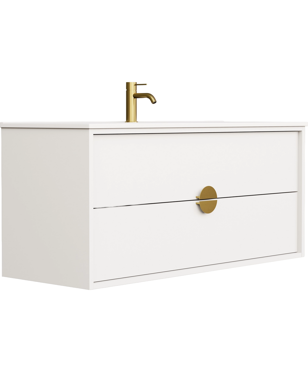 Full Moon - 1200mm - Centre Integrated Basin