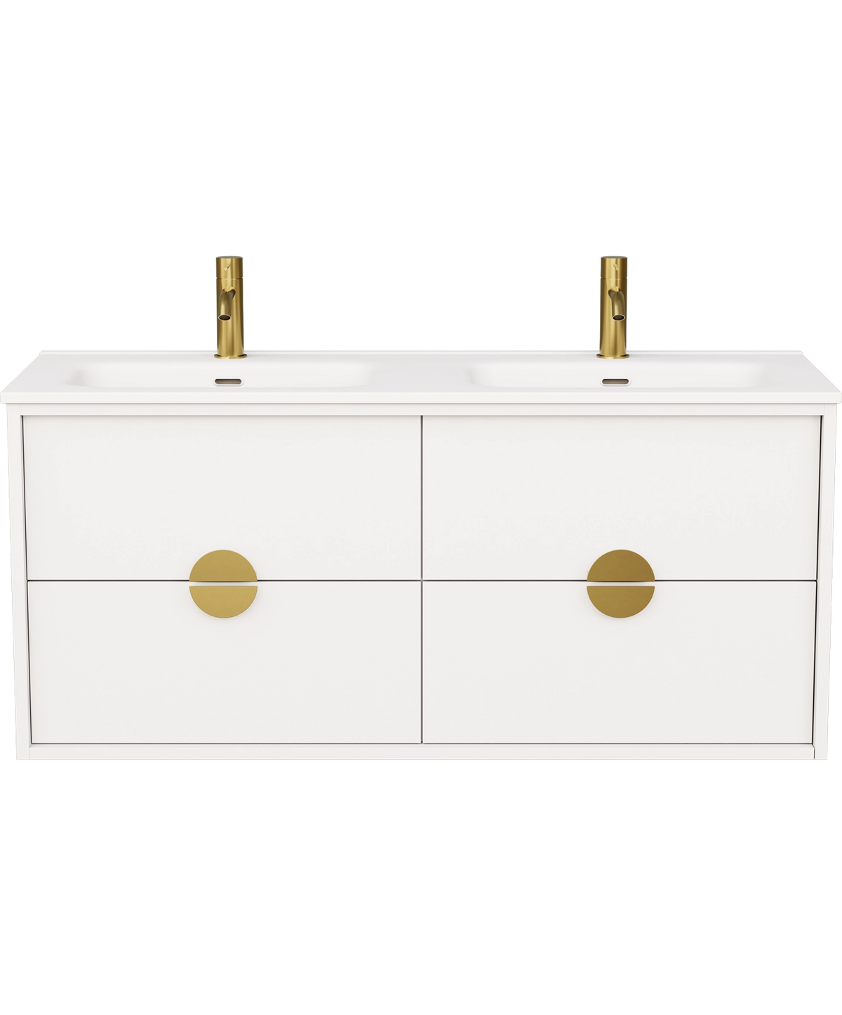 Full Moon - 1200mm - Double Integrated Basin