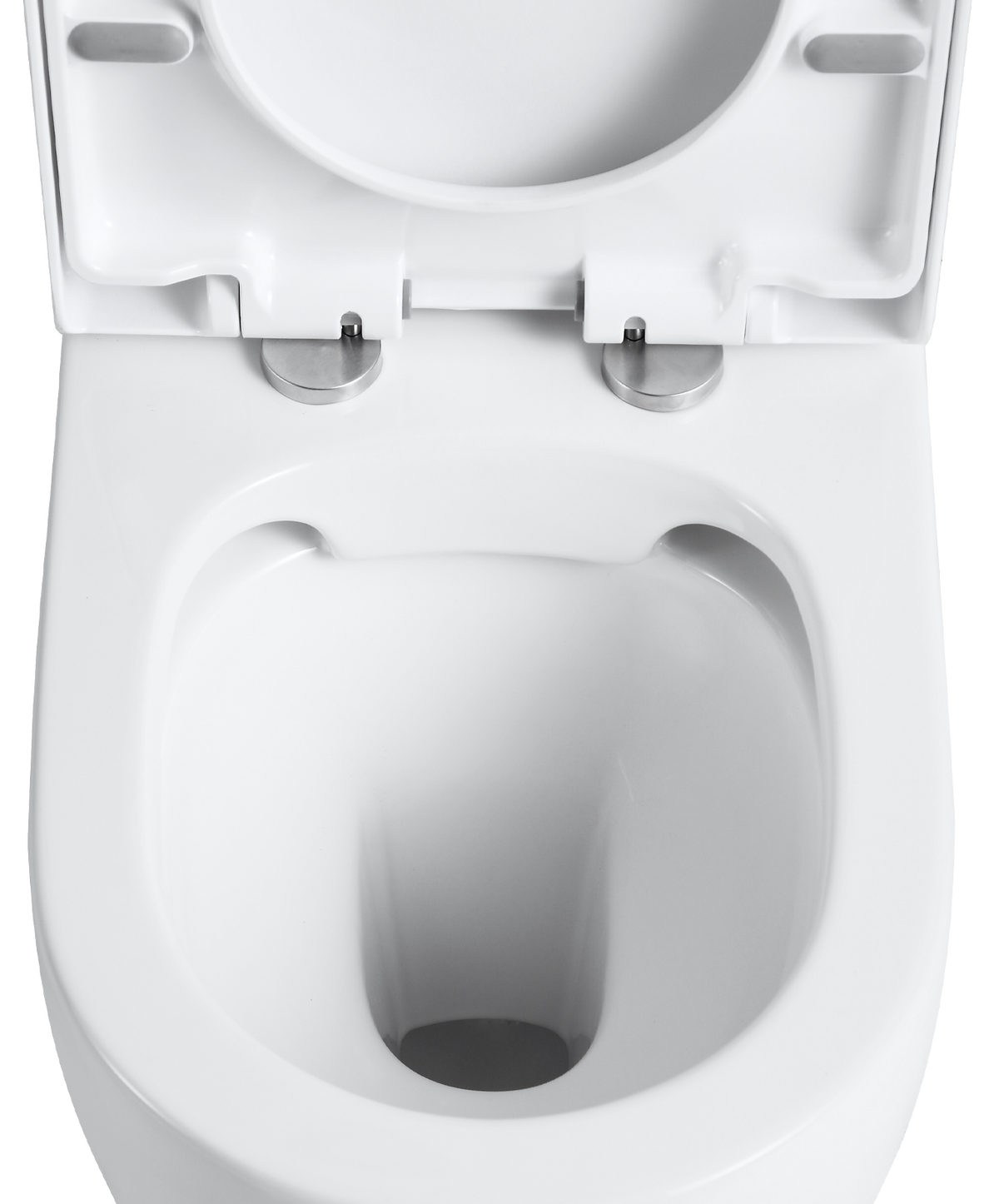 Mini Cyclone Back-to-Wall Toilet Suite in Gloss White