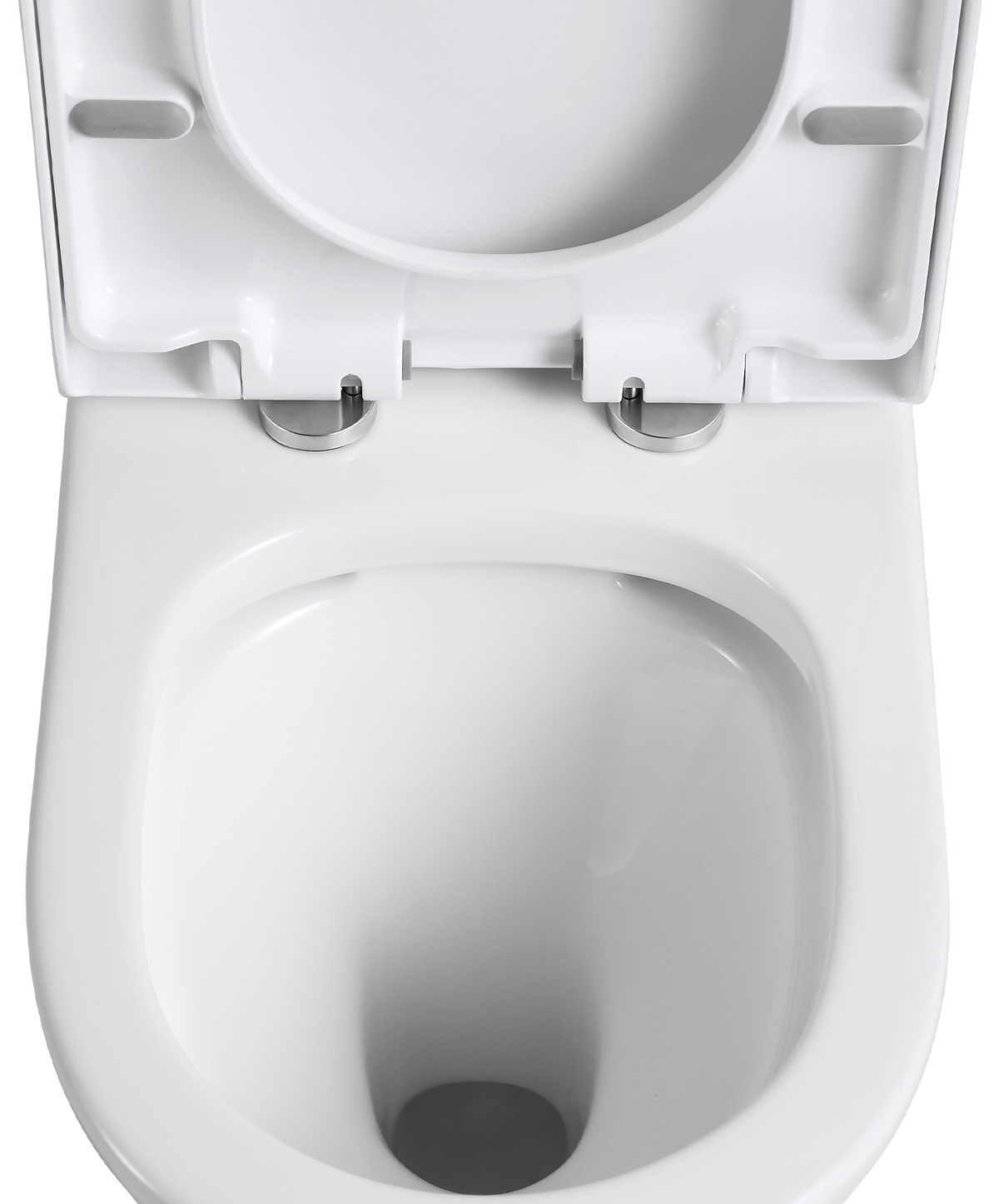 Snubby Back-to-Wall Toilet Suite in Gloss White