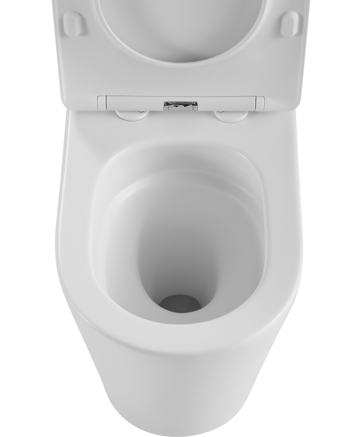 Tornado Zero Rim Back-to-Wall Toilet Suite in Matte White