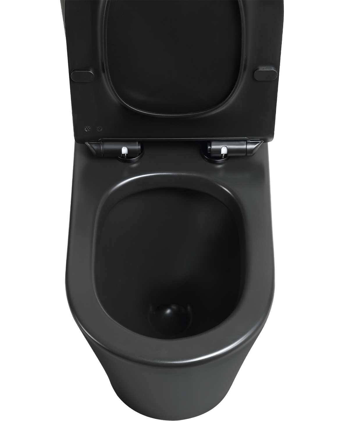 Tornado V2 Back-to-Wall Toilet Suite in Matte Black