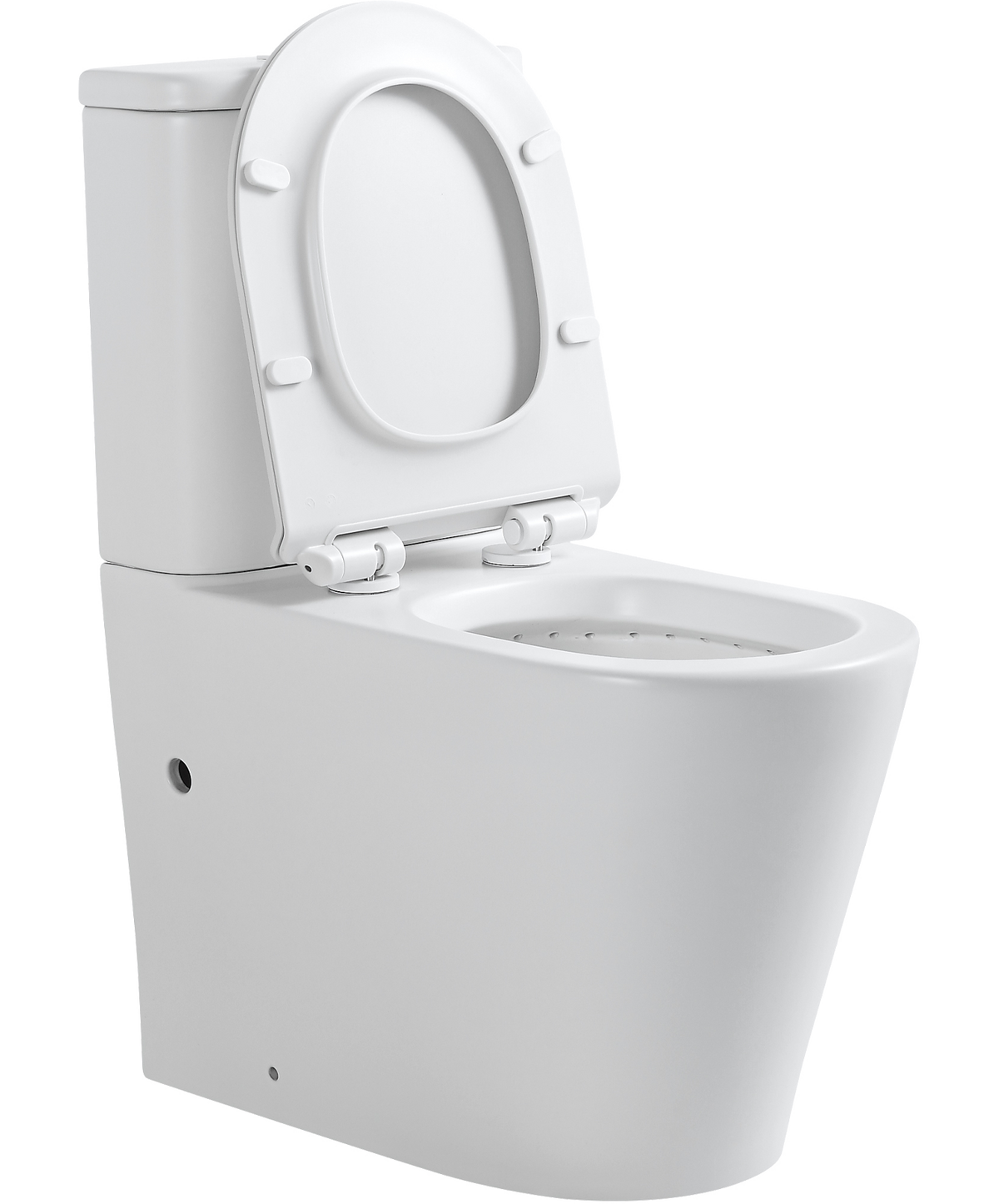 Tornado V2 Back-to-Wall Toilet Suite in Matte White