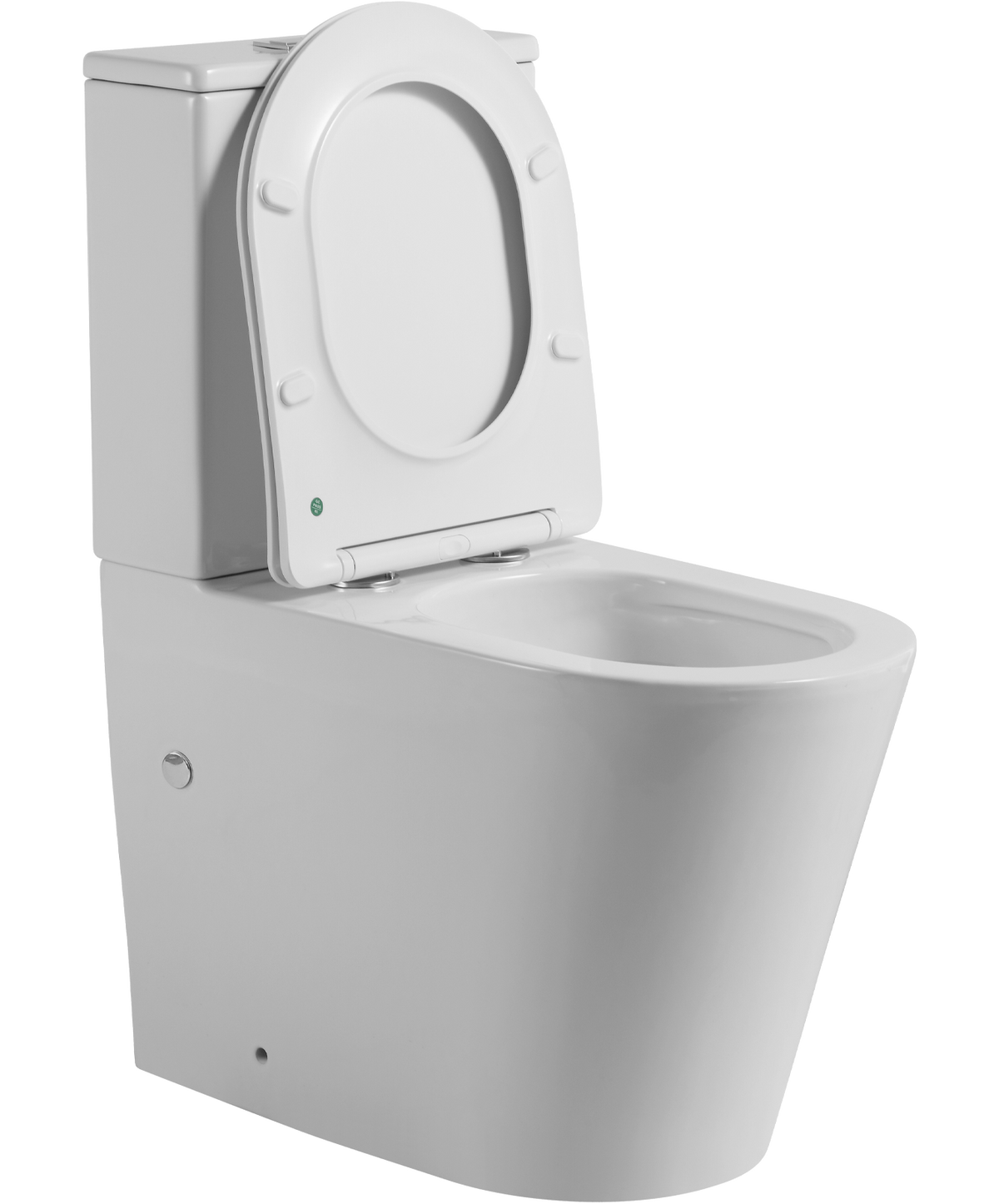 TradeZero All-In-One Full Kit Toilet Suite in Gloss White