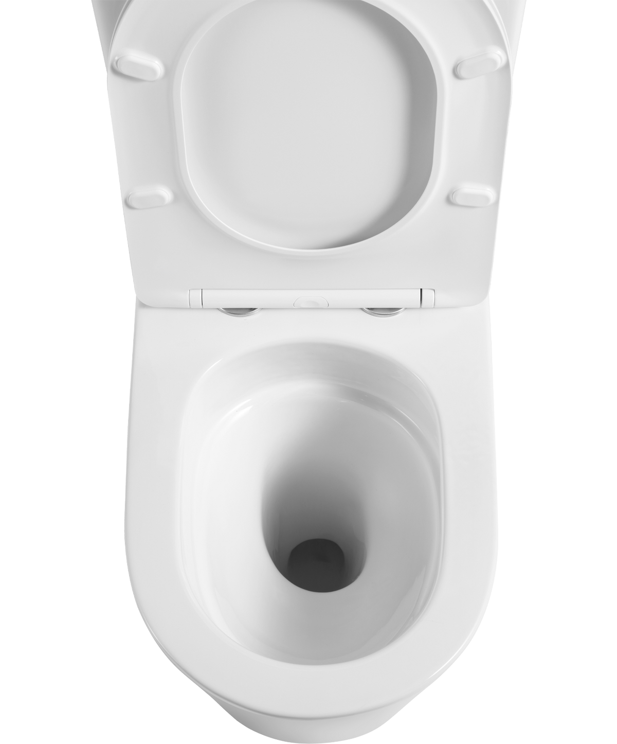 TradeZero All-In-One Full Kit Toilet Suite in Gloss White