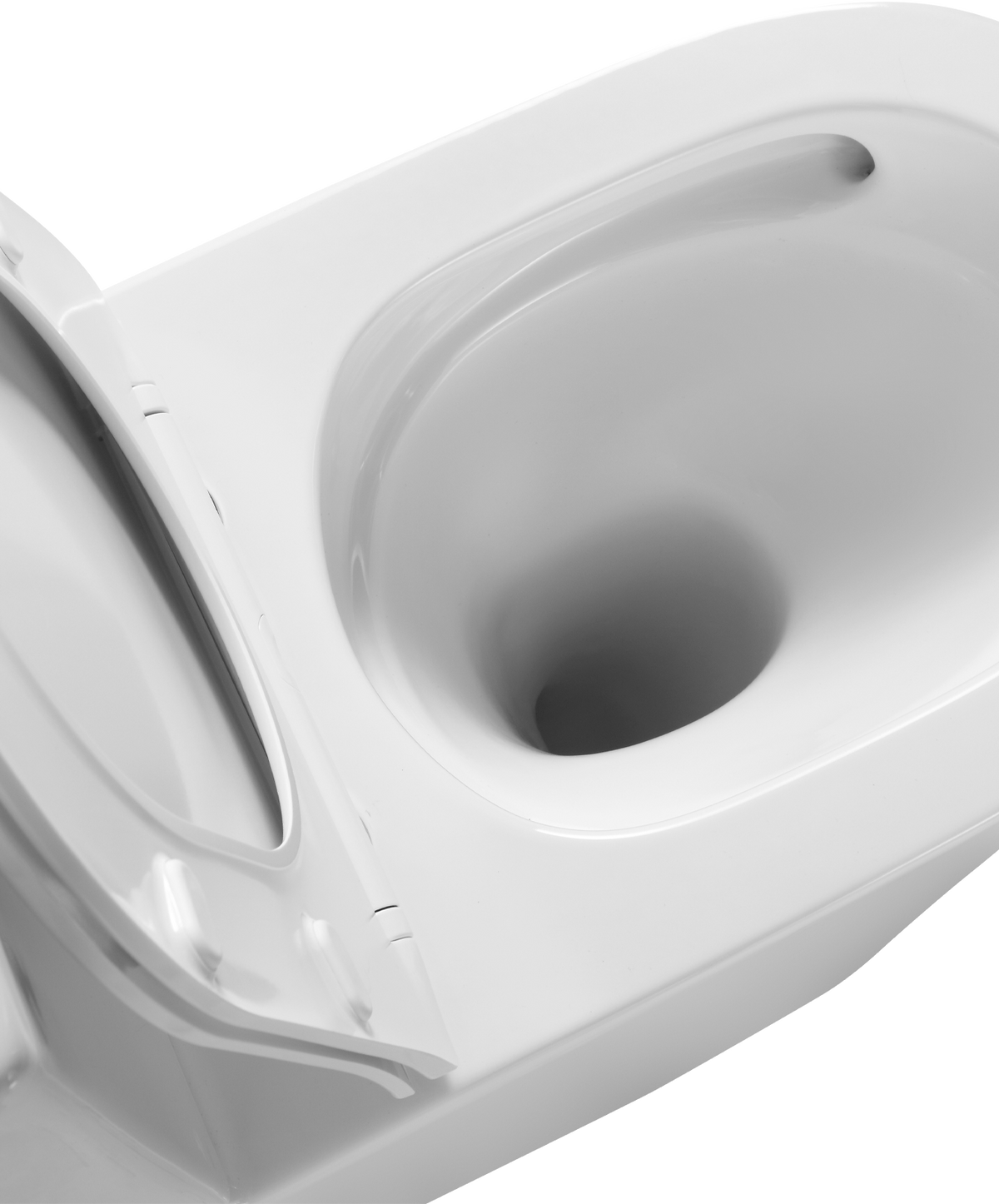 TradeZero All-In-One Full Kit Toilet Suite in Gloss White