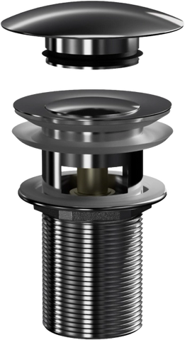 Ceramica Basin Waste With Over Flow 32mm Chrome