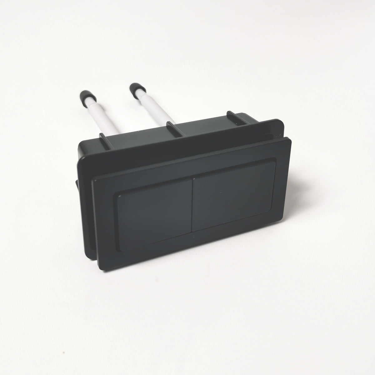 Square Push Button in Black