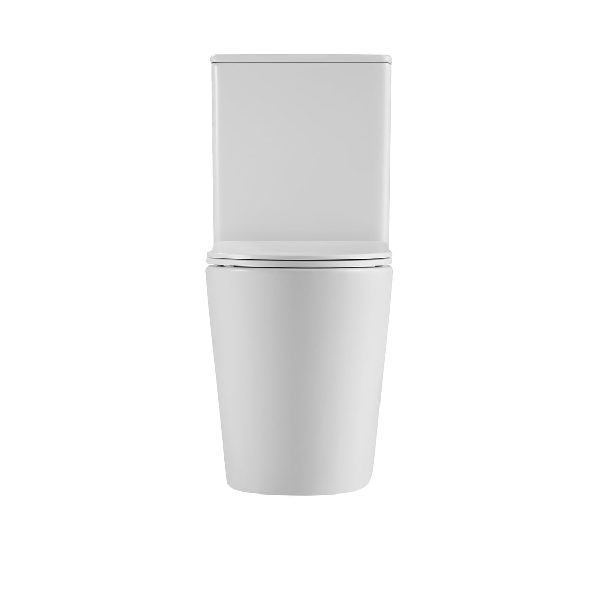 Tornado Zero Rim Back-to-Wall Toilet Suite in Matte White