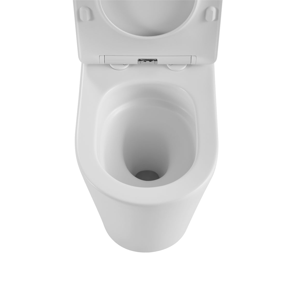 Tornado Zero Rim Back-to-Wall Toilet Suite in Matte White